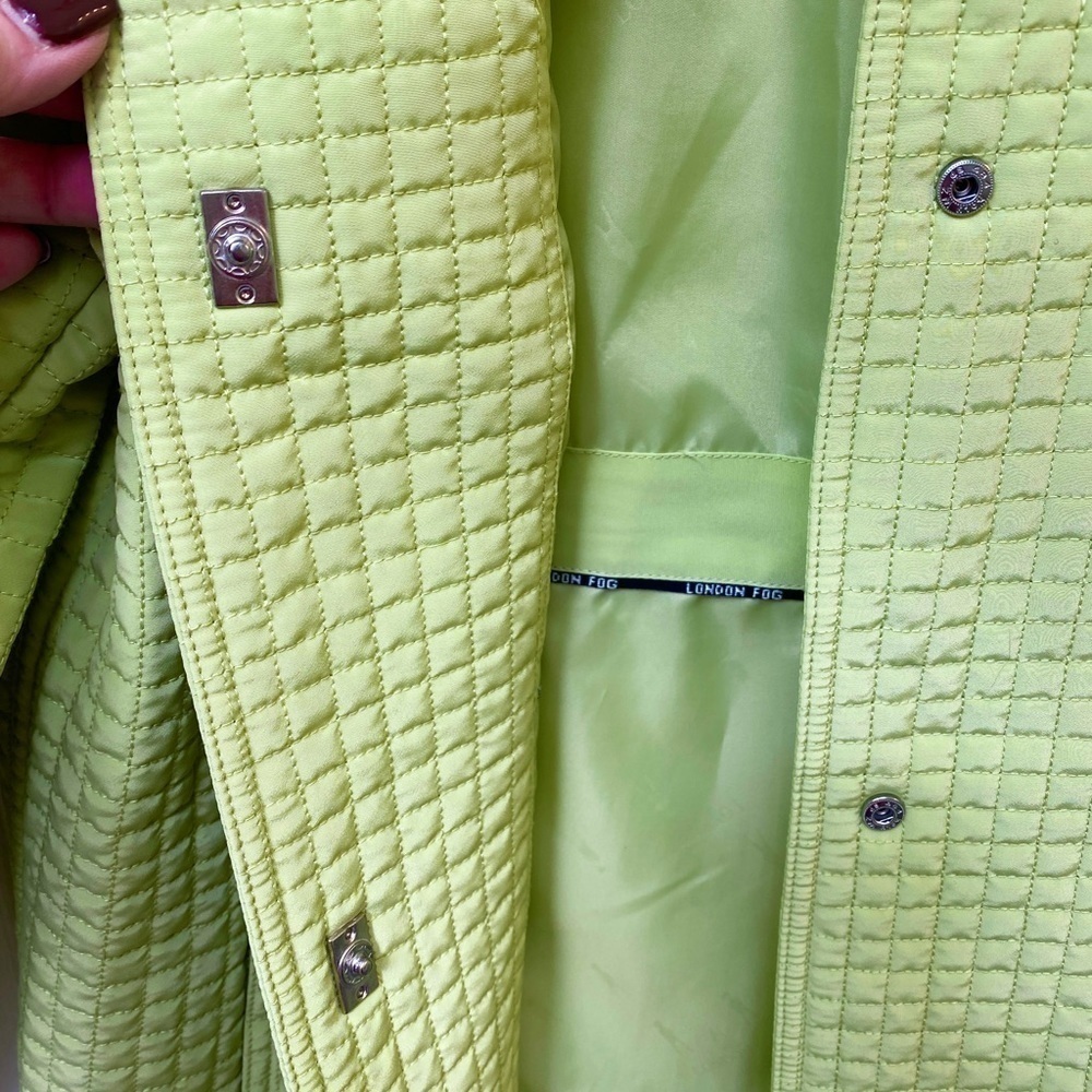 London Fog Quilted Lightweight Spring Jacket Size S - Picture 4 of 10